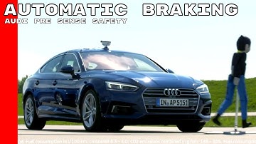 Audi Pre Sense Safety Automatic Braking System