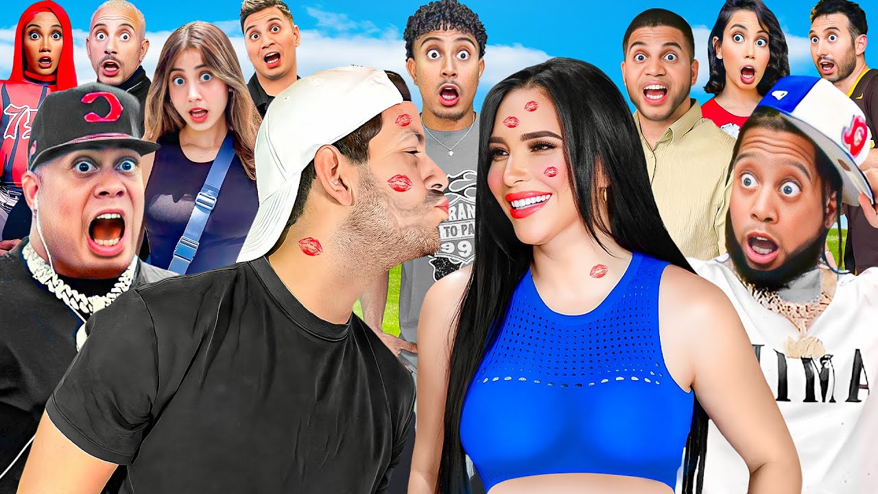 BESÉ a Los 20 Más FAMOSOS De RD!!