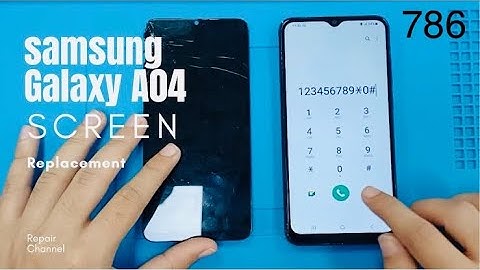 Samsung Galaxy A04 Lcd Screen Replacement
