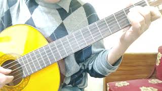 تعليم العزف على الجيتار قطعه لبيت هوفنplay  fur elise Beethoven on guitar