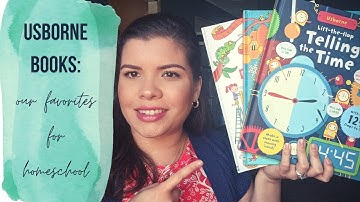 OUR FAVORITE BOOKS & SERIES FROM USBORNE | HOMESCHOOL RESOURCES & FUN FICTION