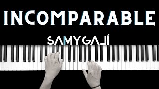 Jennifer Salinas - Incomparable (Solo Piano Cover) by Samy Galí [Musica Instrumental Cristiana] chords