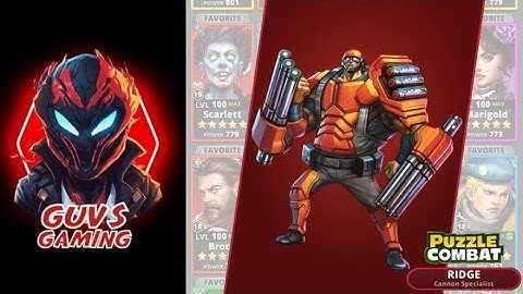 Guvs Hero Reviews: RIDGE #puzzlecombat