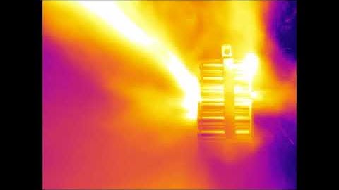 Thermal imaging Li-ion cells in Thermal Runaway