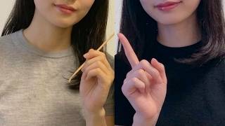 【ASMR】姉妹による寝かしつけ耳掃除👂✨どっちが好き？