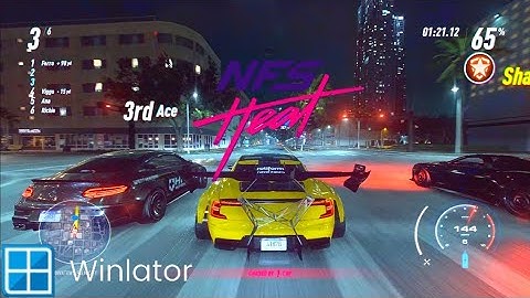 Need for Speed Heat on Android Winlator 11 (Beta) Poco F6