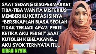 Seorang Wanita Misterius Memberiku Kertas Peringatan Aneh   Saat Menoleh Aku Syok Ternyata Itu