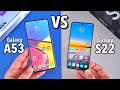 Samsung Galaxy A53 VS Samsung Galaxy S22 - What's different?