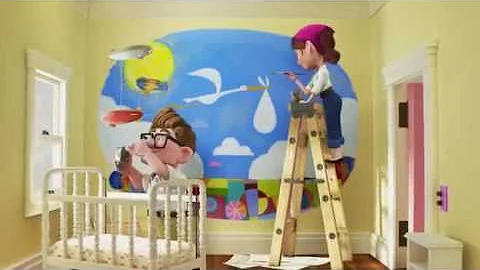 Favorite Pixar's Up scene ever   Ellie and Carl's relationship through time, Sad scene