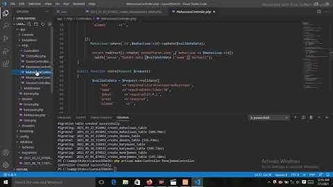 MEMBUAT WEBSITE SEDERHANA MENGGUNAKAN LARAVEL DENGAN MENAMBAHKAN MENU TAMBAH DATA, EDIT, DAN HAPUS