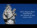 Salve Regina, Hail Holy Queen - Gregorian Chant by the Benedictine monks of Santo Domingo de Silos