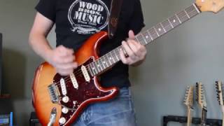 Fender Eric Johnson, Fat 50s, and Texas Special pickup comparisons, clean and distorted