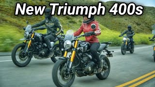 New 2024 Triumph Speed 400 &amp; Scrambler 400X Launched