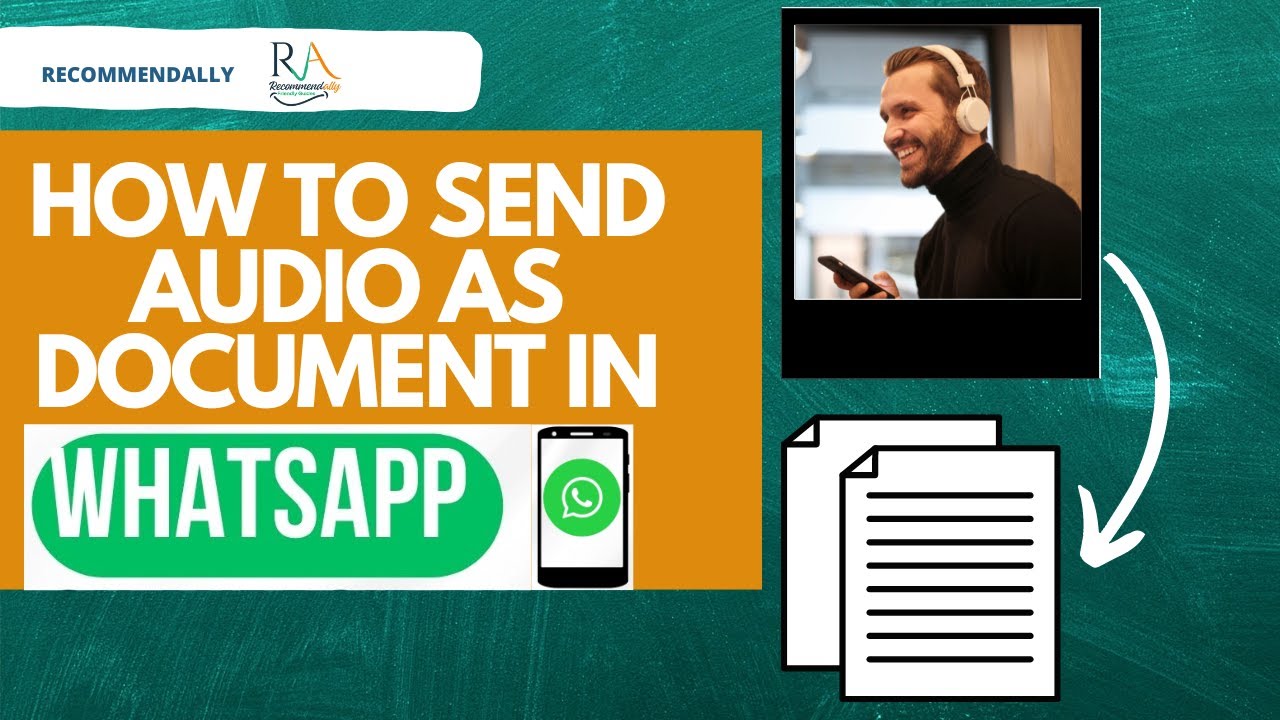 How to Send Audio as Document in WhatsApp - YouTube