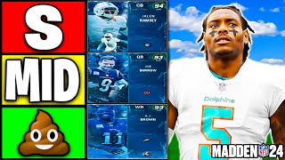 Ranking THE BEST ZERO CHILL PART 4 CARDS in Madden 24