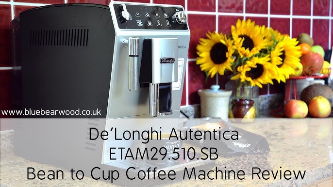 How to Install a Water Softener Filter on Your De'Longhi Autentica ETAM  29.510.SB Coffee Machine 