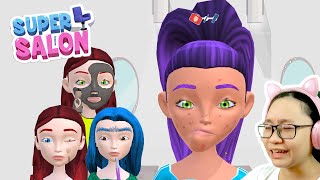 Super Salon - We're Plucking Eyebrows.. -Let's Play Super Salon!!! screenshot 4