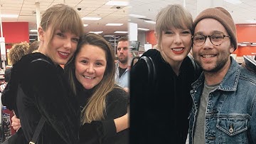 Taylor Swift Surprises Fans At Target & Buys Reputation Album