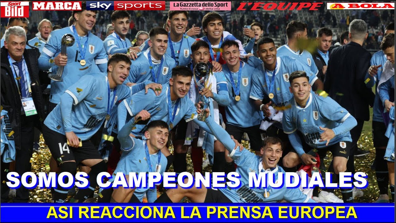 Con garra y fútbol, Uruguay es campeón del Mundial Sub 20 - ESPN