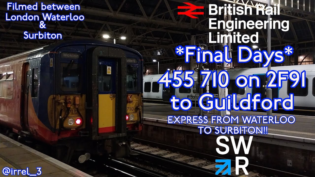 *Final Days*  455 710 on SF91 to Guildford (EXPRESS!!)