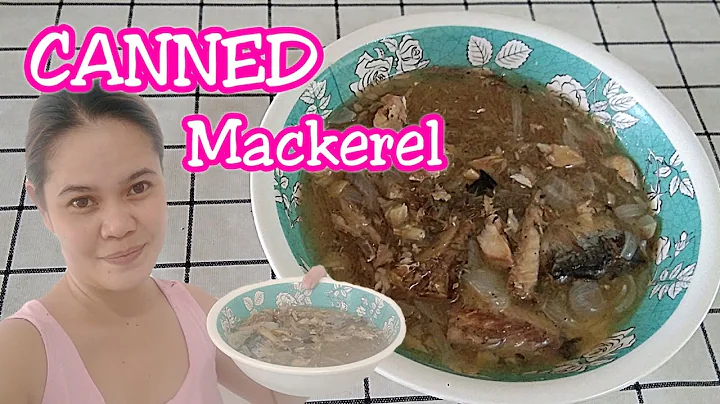 Easiest Recipe for CANNED MACKEREL | #shorts | ❤ IVY SHEEN ❤