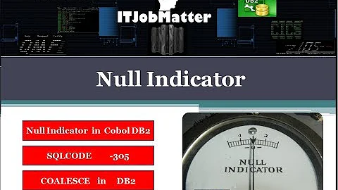 Null Indicator | SQLCODE -305  - interview coaching | interview training