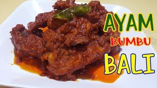 Resep ayam bumbu bali spesial. 