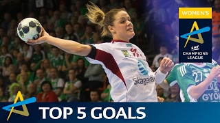 Vardar at either end of the Top 5 Goals | Main Round 3 | Women's EHF Champions League screenshot 2