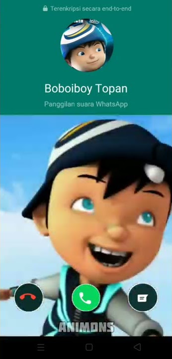 Jedag jedug nada dering whatsapp Boboiboy Topan | ANIMONS