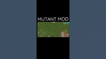 #8 Mutant Mob Mod in Minecraft #shorts