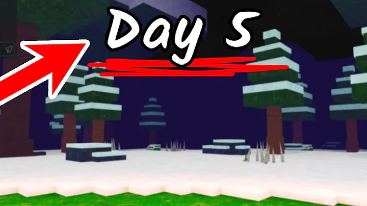 LEAVE after DAY 5 in Christmas 99 Nights in the Forest!