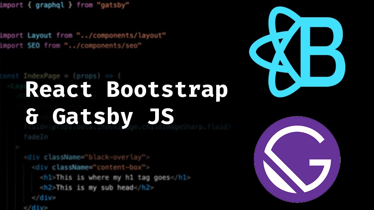 How To Use Bootstrap In Gatsby