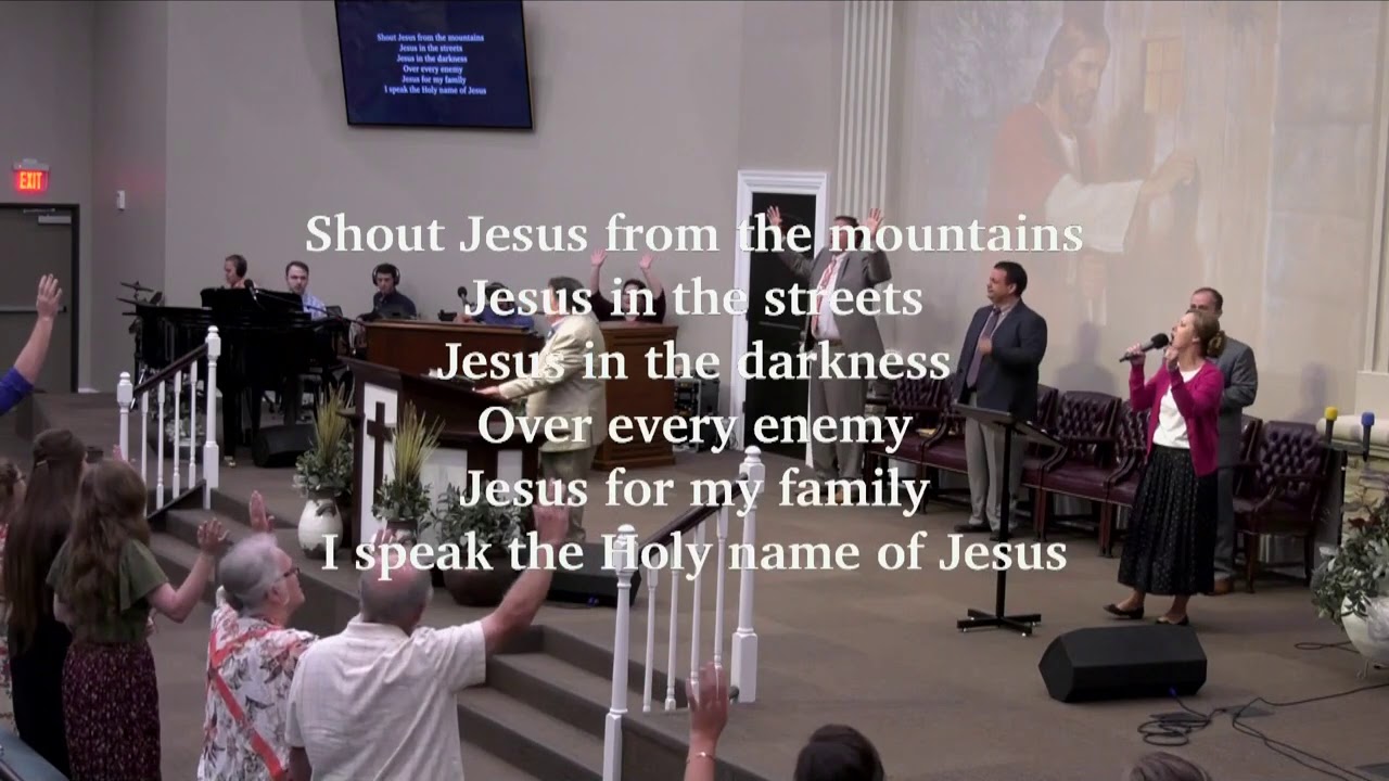 I Speak Jesus - Sis. Jessica Adams and Congregation at Evening Light Tabernacle