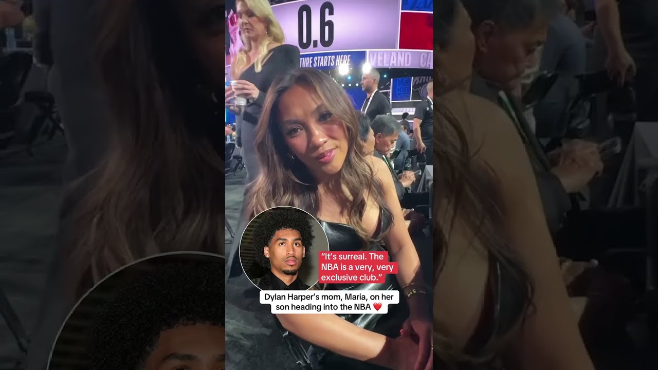 Dylan Harper S Mom On His Draft Night 