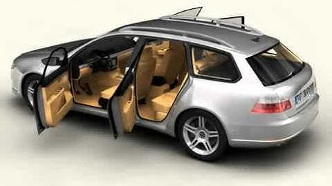 3D Model of Generic Car Station Wagon Review