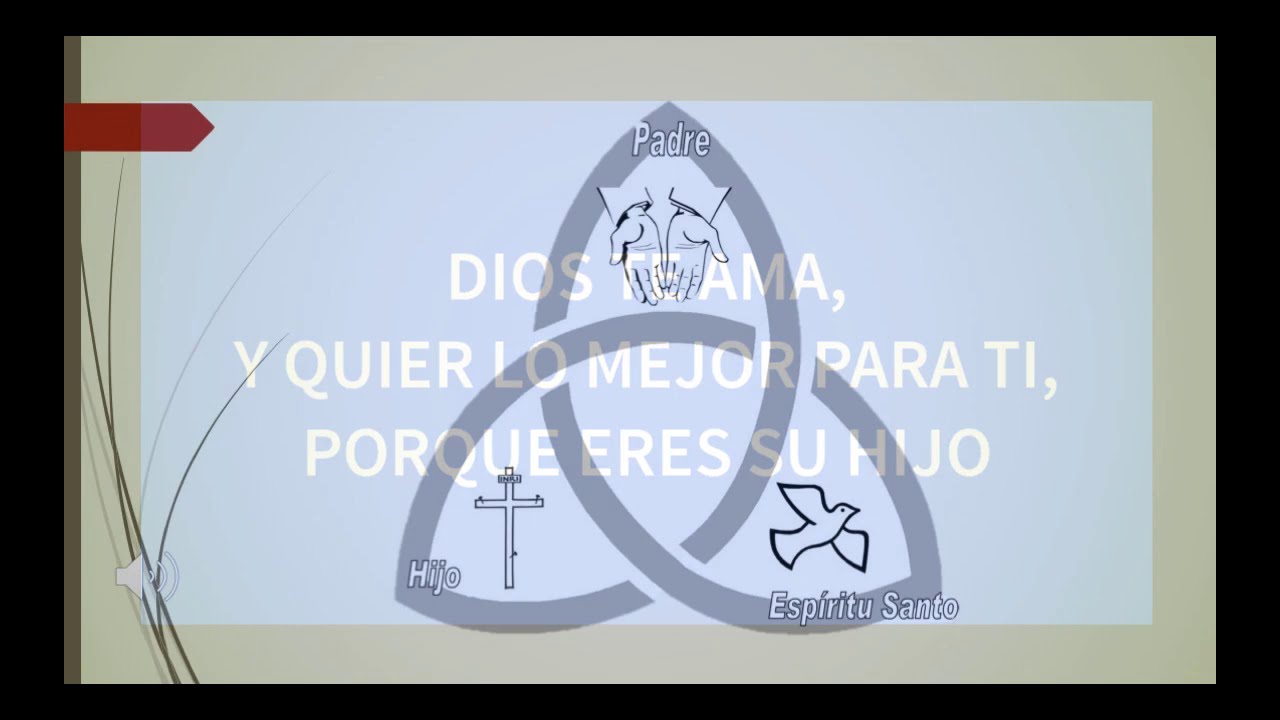 DIOS TE AMA, Y QUIERE LO MEJOR PARA TI, PORQUE ERES SU HIJO - YouTube