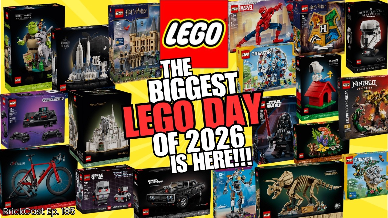 LEGO's BIGGEST Day in 2026 is HERE! - BrickCast Ep. 185 - YouTube