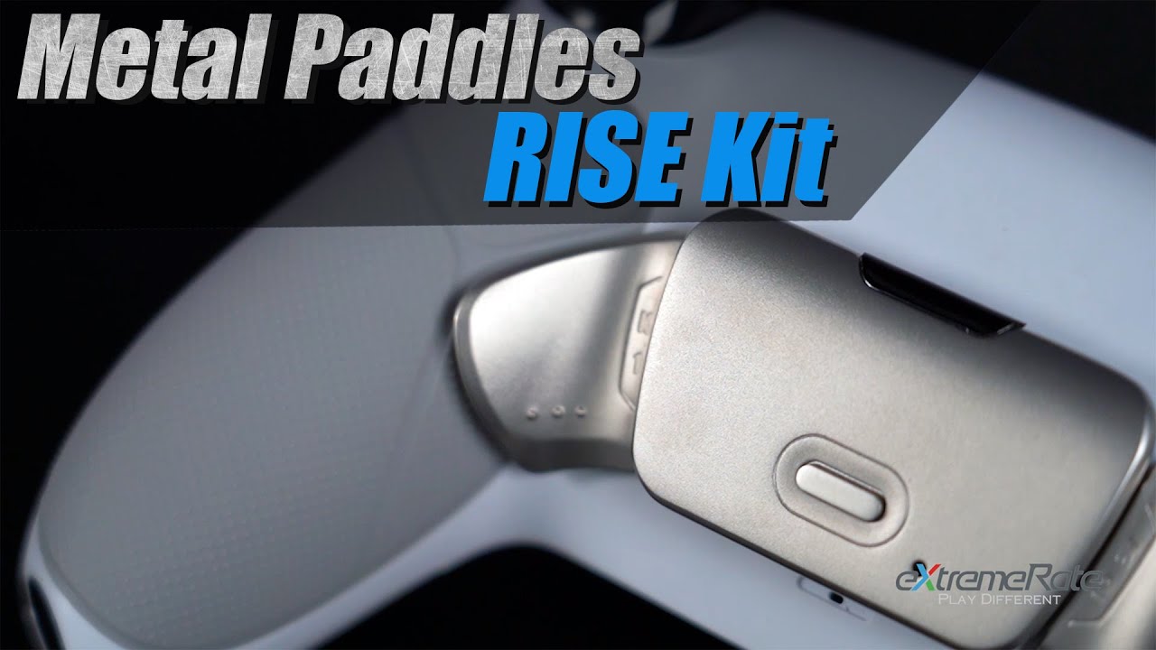 eXtremeRate RMB Metal Paddles For PS5 Controller RISE Remap Kit V1