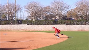 Trea Turner Infield Spring Training Drills