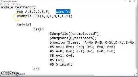 Verilog Hardware Modeling iverilog gtkwave