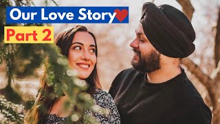Gursahib Went to Canada, and how did we get married?? | Struggles in Relationship