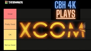 XCOM Games Tier List