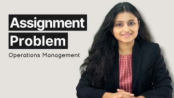 Assignment Problem | One Shot | Operations Research | OMSM | Palak Sharma