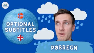 It&#39;s pouring down | Learn Norwegian #51 (Optional Subtitles)