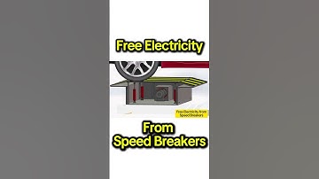 Electricity generation from Speed Breakers | English