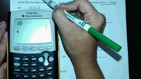 geometric sequence r less than 1