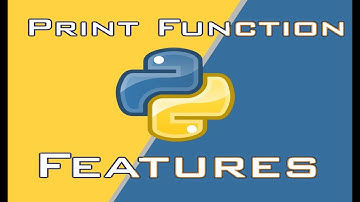 Features of Print method - Sep and End in print Function - Python Print function for beginners