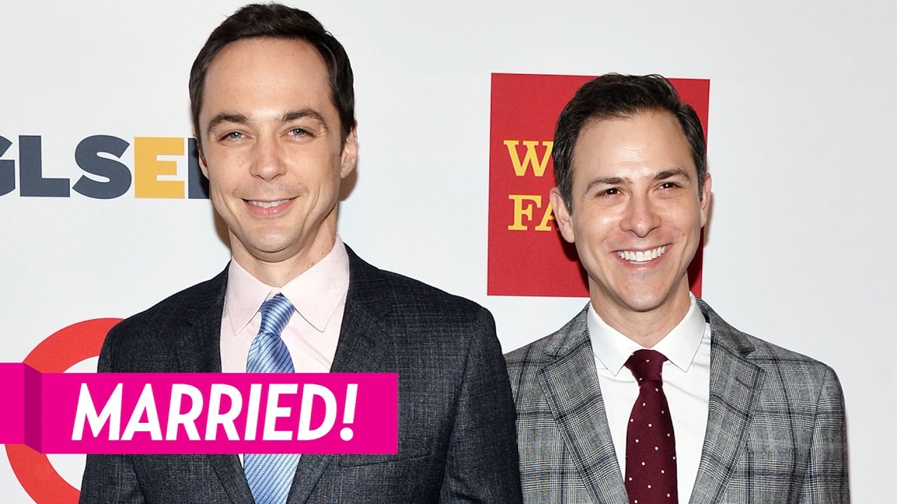 'Big Bang Theory' star Jim Parsons marries boyfriend after 14 years