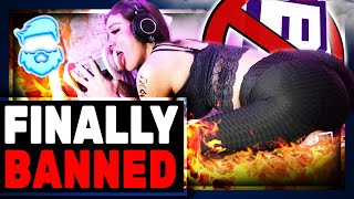 Twitch FINALLY Banned Her... Indiefoxx REMOEVED From Partner Program & Amouranth Next?