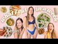 what I actually eat in a week * I got sick*  - ( healthy + vegan + simple )